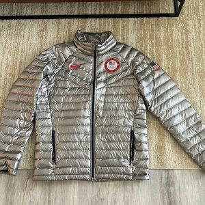 Mens medium USA Olympic puffer jacket